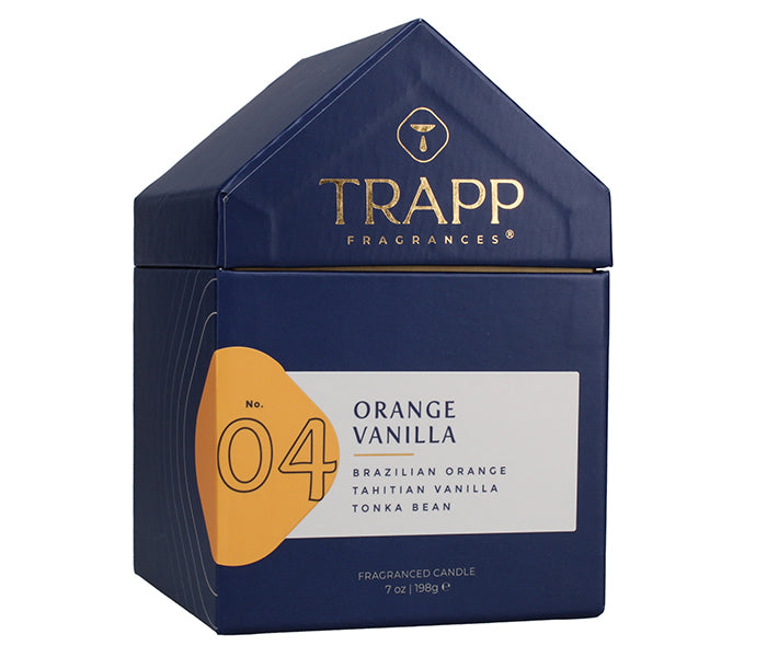 Orange Vanilla 7oz Candle in House Box