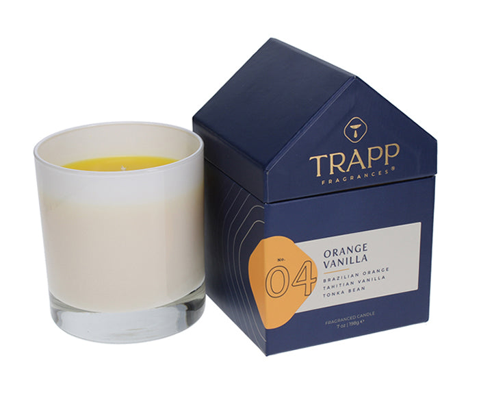 Orange Vanilla 7oz Candle in House Box