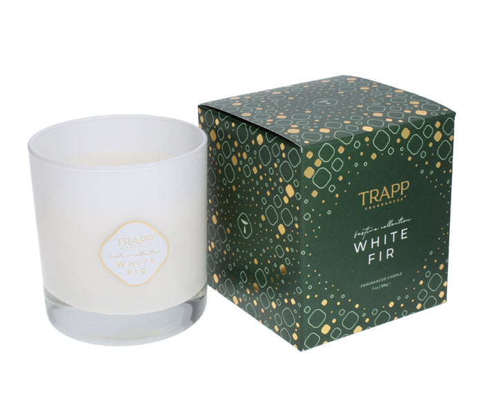 White Fir 7oz Candle in Signature Box