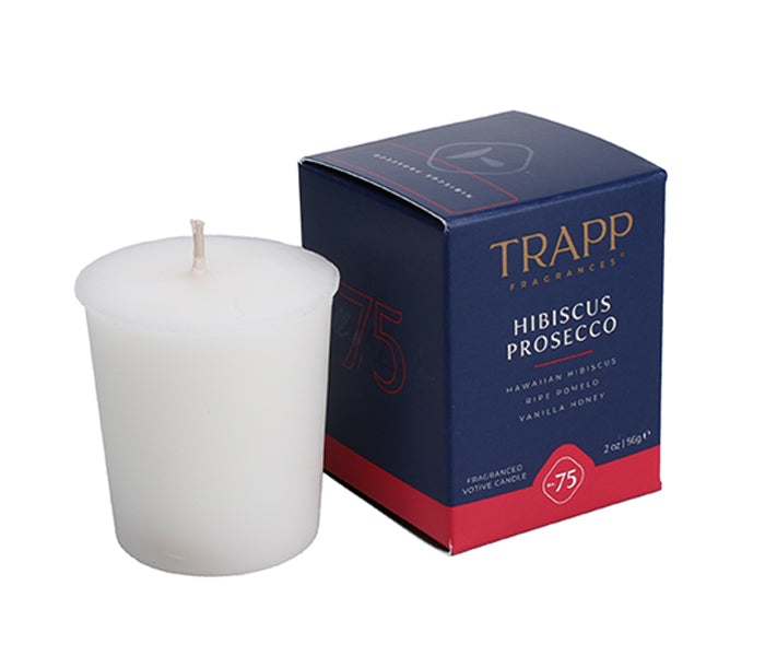 Hibiscus Prosecco 2oz Votive Candle