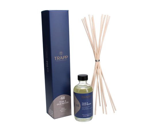 Teak & Oud Wood 4oz Reed Diffuser Refill