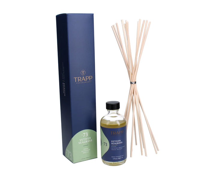 Vetiver Seagrass 4oz Reed Diffuser Refill