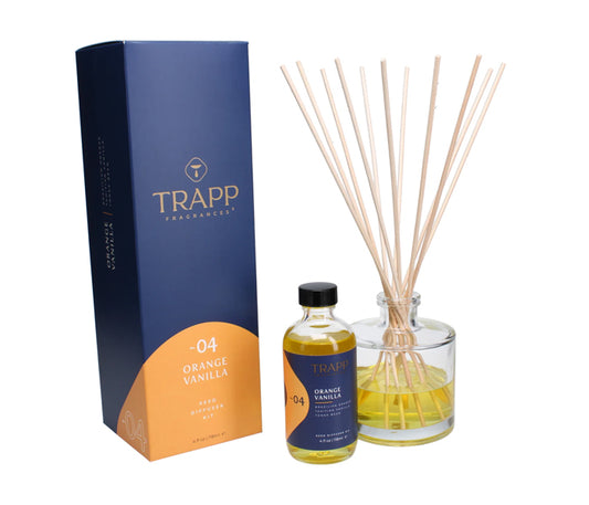 Orange Vanilla 4oz Reed Diffuser Kit