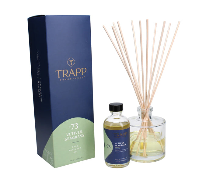 Vetiver Seagrass 4oz Reed Diffuser Kit