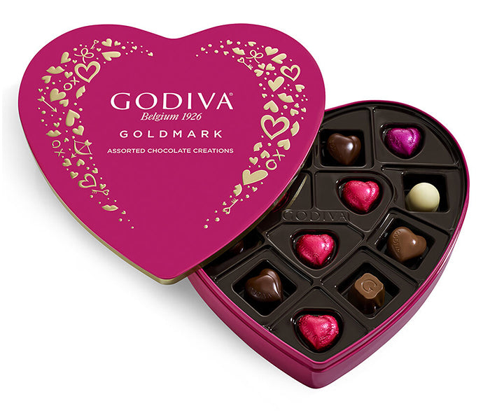 Godiva: Goldmark Valentine's Day Heart Tin