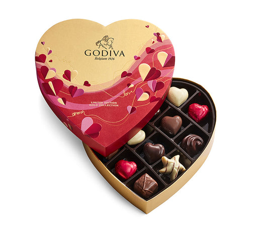 Godiva: 14pc Assorted Chocolate Heart