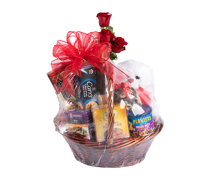 Medium Gourmet Gift Basket of Goodies.