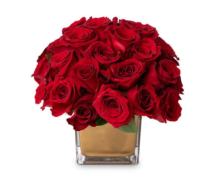 24 Red Rose Arrangement 